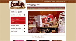 Desktop Screenshot of earlysgifts.com
